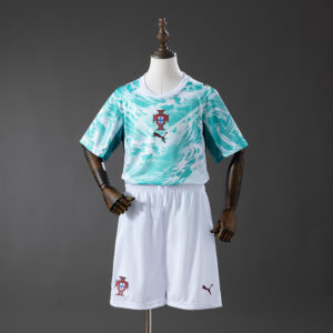 Camiseta + pantalon Portugal away niño 2026