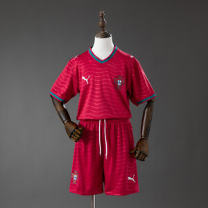 Camiseta + pantalon Portugal home niño 2026