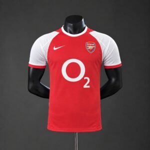 Camiseta Arsenal home Retro player version unisex 02/03