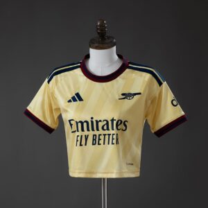 Camiseta Arsenal 3 mujer Crop 26/27