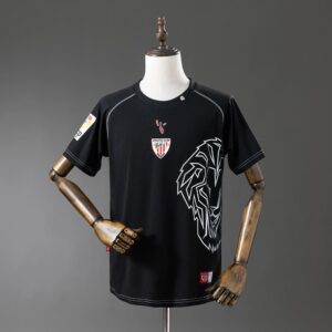 Camiseta Athletic de Bilbao black Retro unisex 05/06