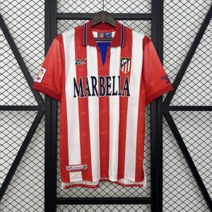 Camiseta Atlético de Madrid home Retro unisex 98/99