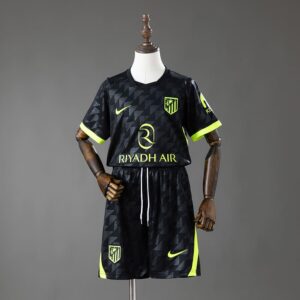 Camiseta + pantalón Atlético de Madrid away niño 26/27