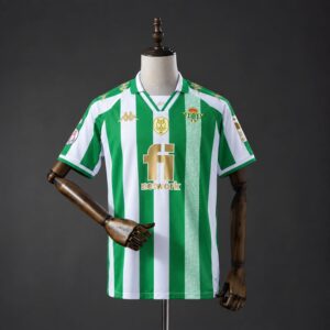 Camiseta Real Betis gold Retro unisex 11/12