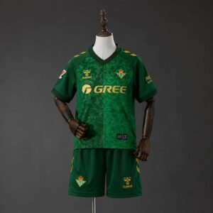 Camiseta + pantalón Real Betis away niño 26/27