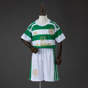 Camiseta + pantalón Celtic F.C. home niño 26/27