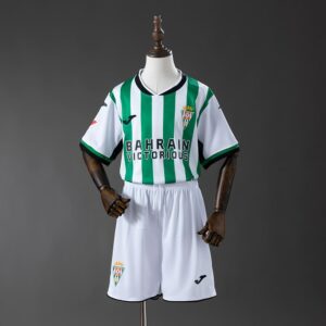 Camiseta + pantalón Córdoba home niño 25/26