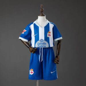 Camiseta + pantalón Deportivo La Coruña home niño 26/27