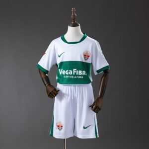 Camiseta + pantalón Elche home niño 25/26