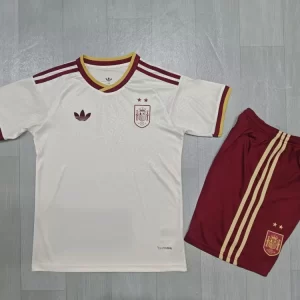 Camiseta + pantalon España 2 estrellas away niño 2026
