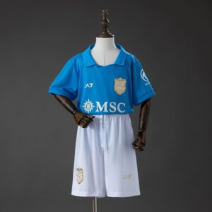 Camiseta + pantalón Napoli home niño 26/27
