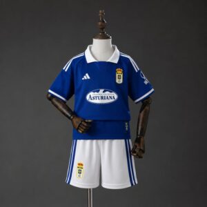 Camiseta + pantalón Real Oviedo home niño 26/27