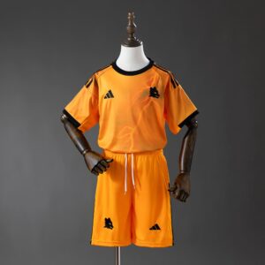Camiseta + pantalón Roma away niño 25/26