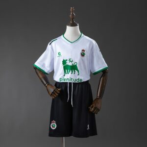 Camiseta + pantalón Racing de Santander home niño 25/26