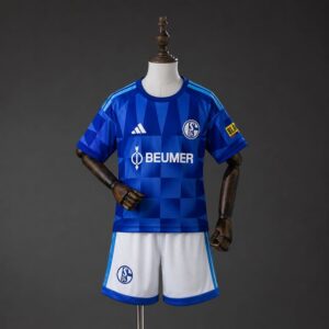 Camiseta + pantalón Schalke home niño 26/27