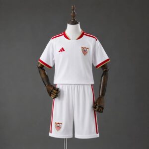 Camiseta + pantalón Sevilla home niño 26/27