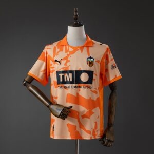 Camiseta Valencia home Retro unisex 25/26