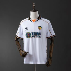 Camiseta Valencia home Retro unisex 99/00
