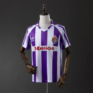 Camiseta Real Valladolid home Retro unisex 1984