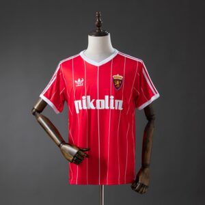 Camiseta Zaragoza away Retro unisex 83/84